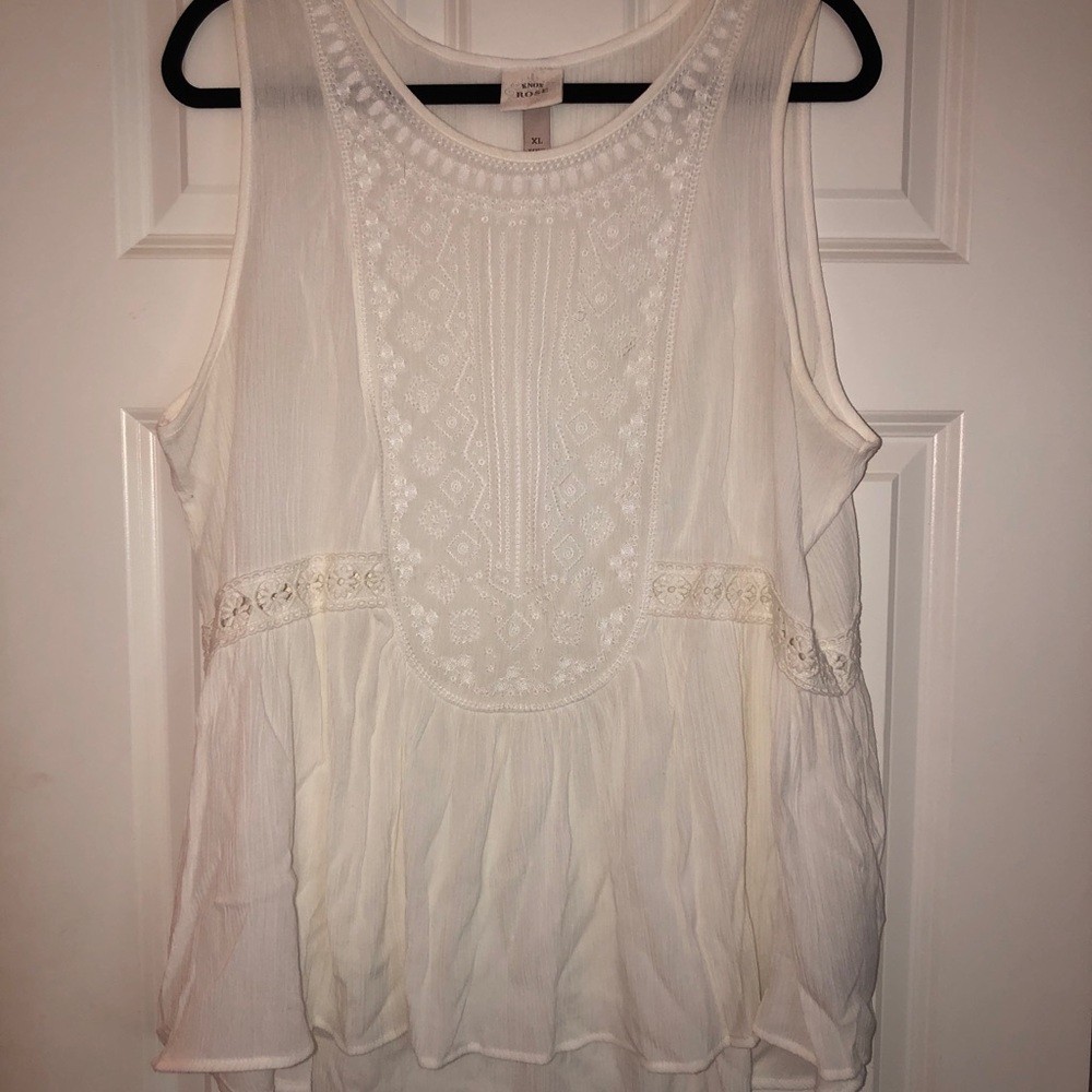 XL Knox Rose Peplum blouse